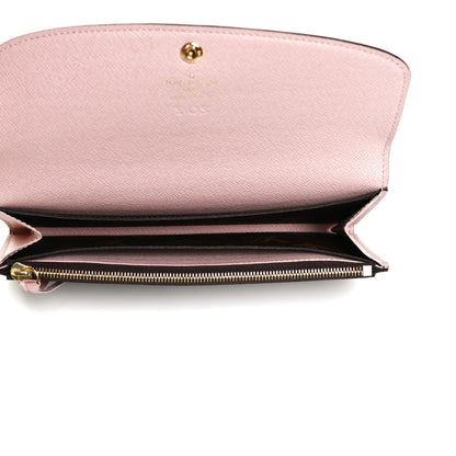 Louis Vuitton Monogram Emilie Wallet Rose Ballerine 5 of 11