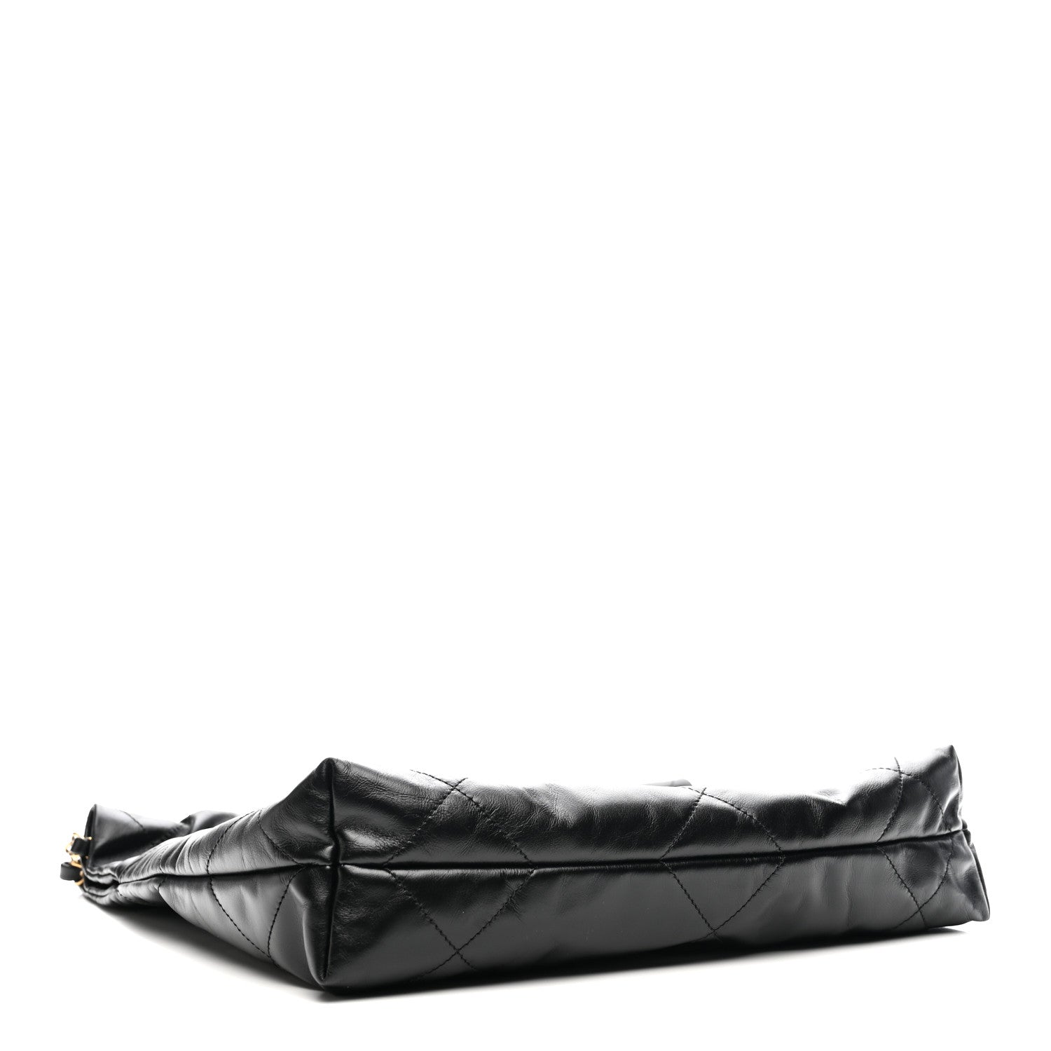Chanel Shiny Calfskin Quilted Small Chanel 22 Black 1842662