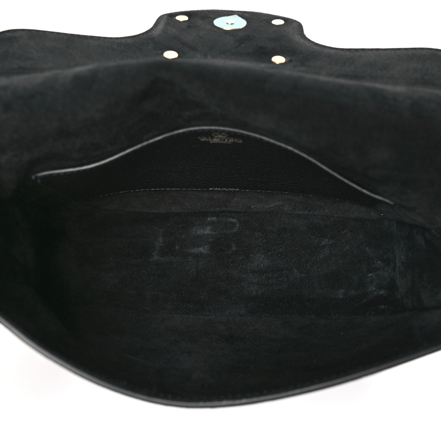 Valentino Garavani Pebbled Calfskin Vlogo Small Top Handle Shoulder Bag Black 5 of 9