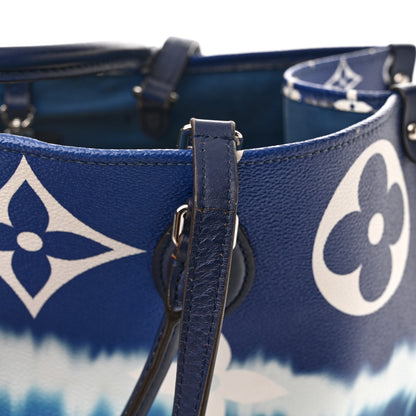 Louis Vuitton Monogram Escale Onthego GM Blue 14 of 15