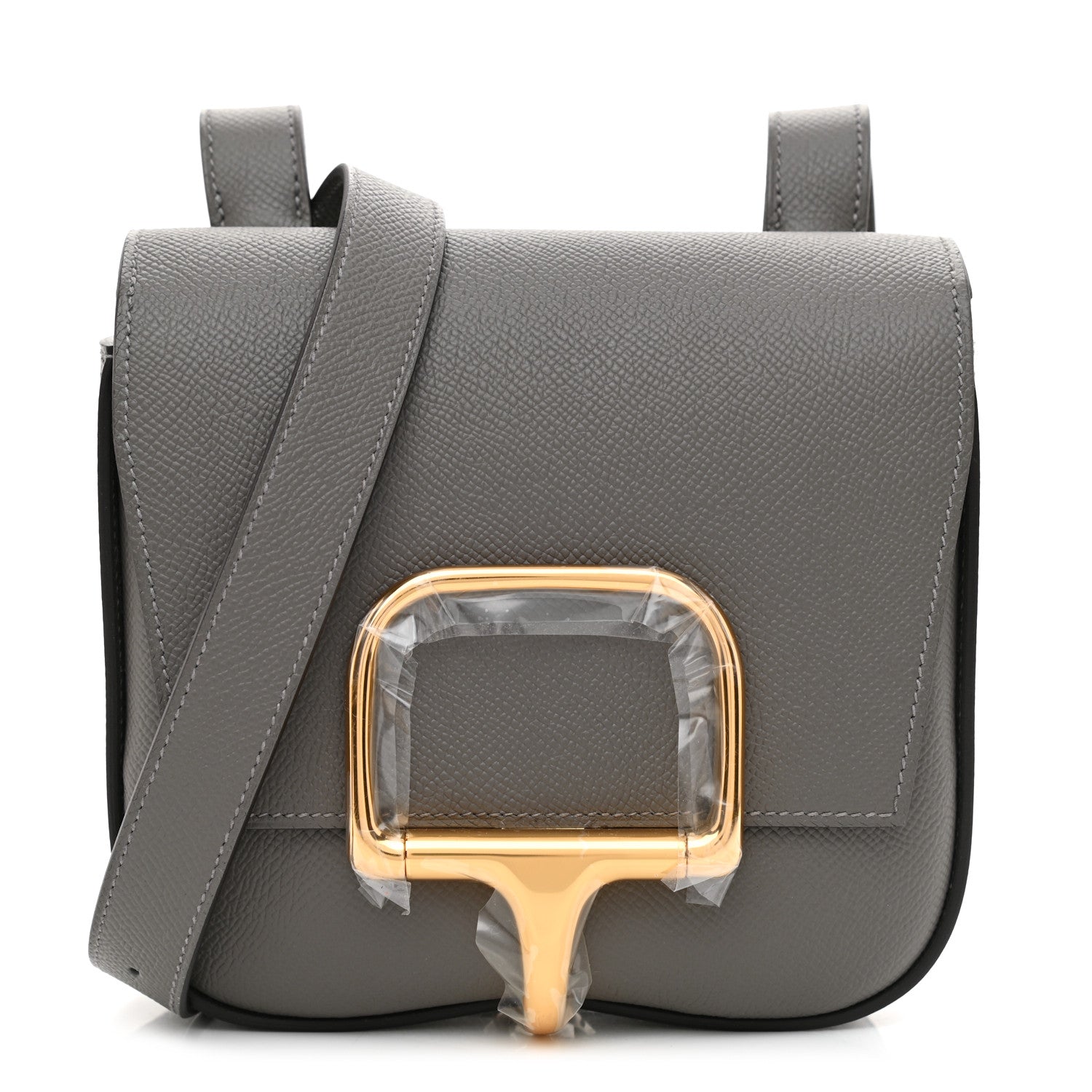 Hermes Epsom Mini Della Cavalleria Gris Meyer 1 of 9