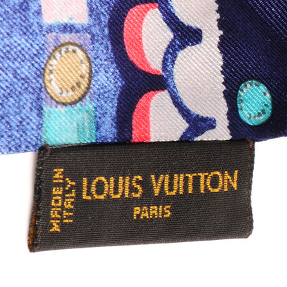 Louis Vuitton Silk Escale Bandeau Blue 4 of 5