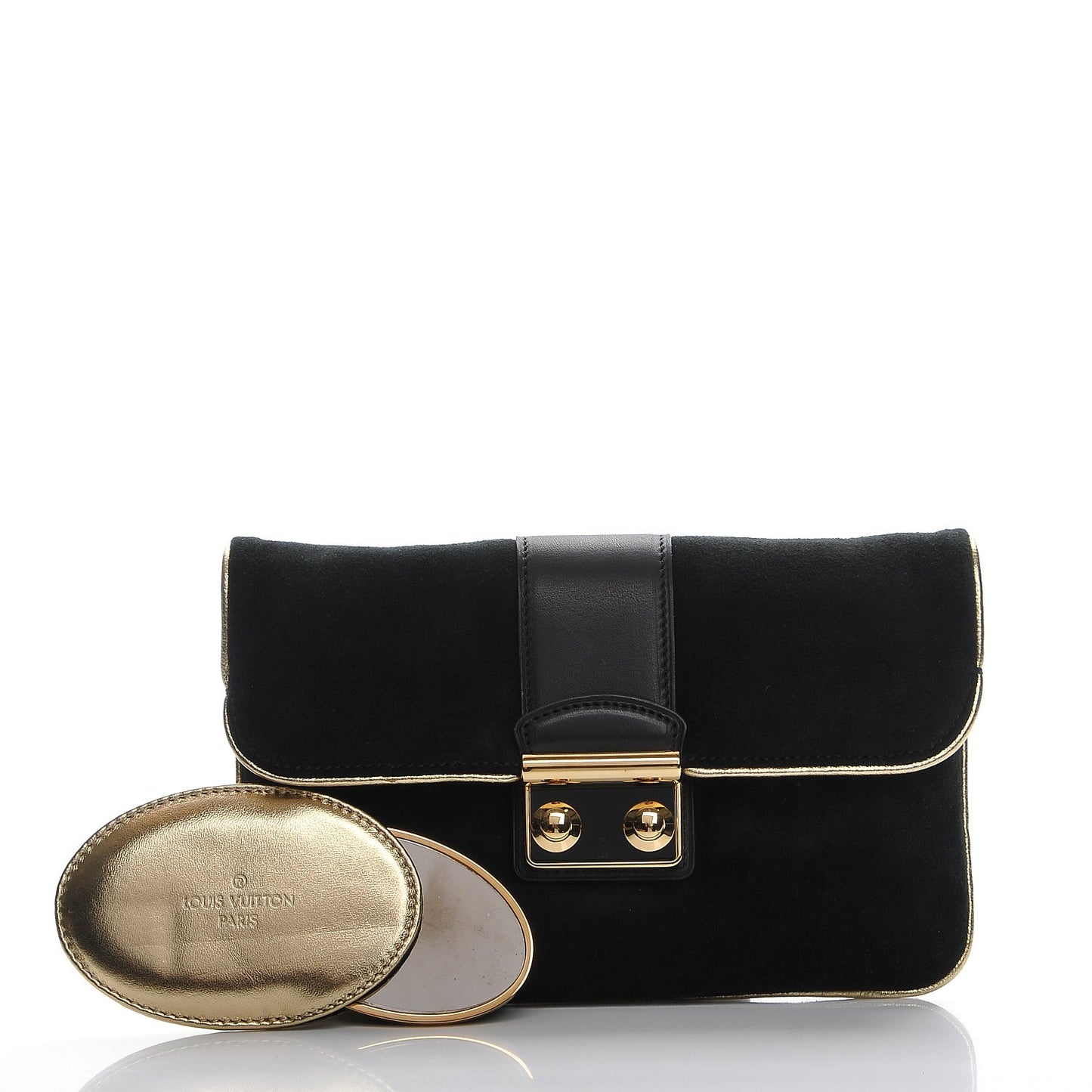 Suede SC Slim Clutch Coal