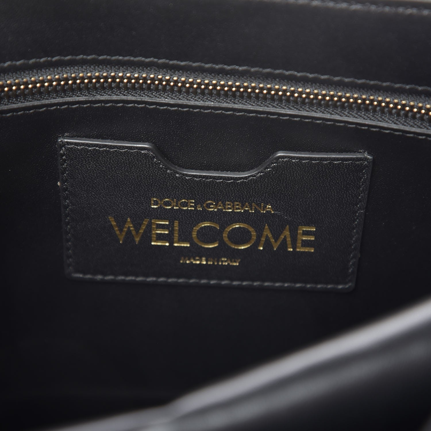 Dolce & Gabbana Calfskin Welcome Graffiti Printed Satchel Black 6 of 8