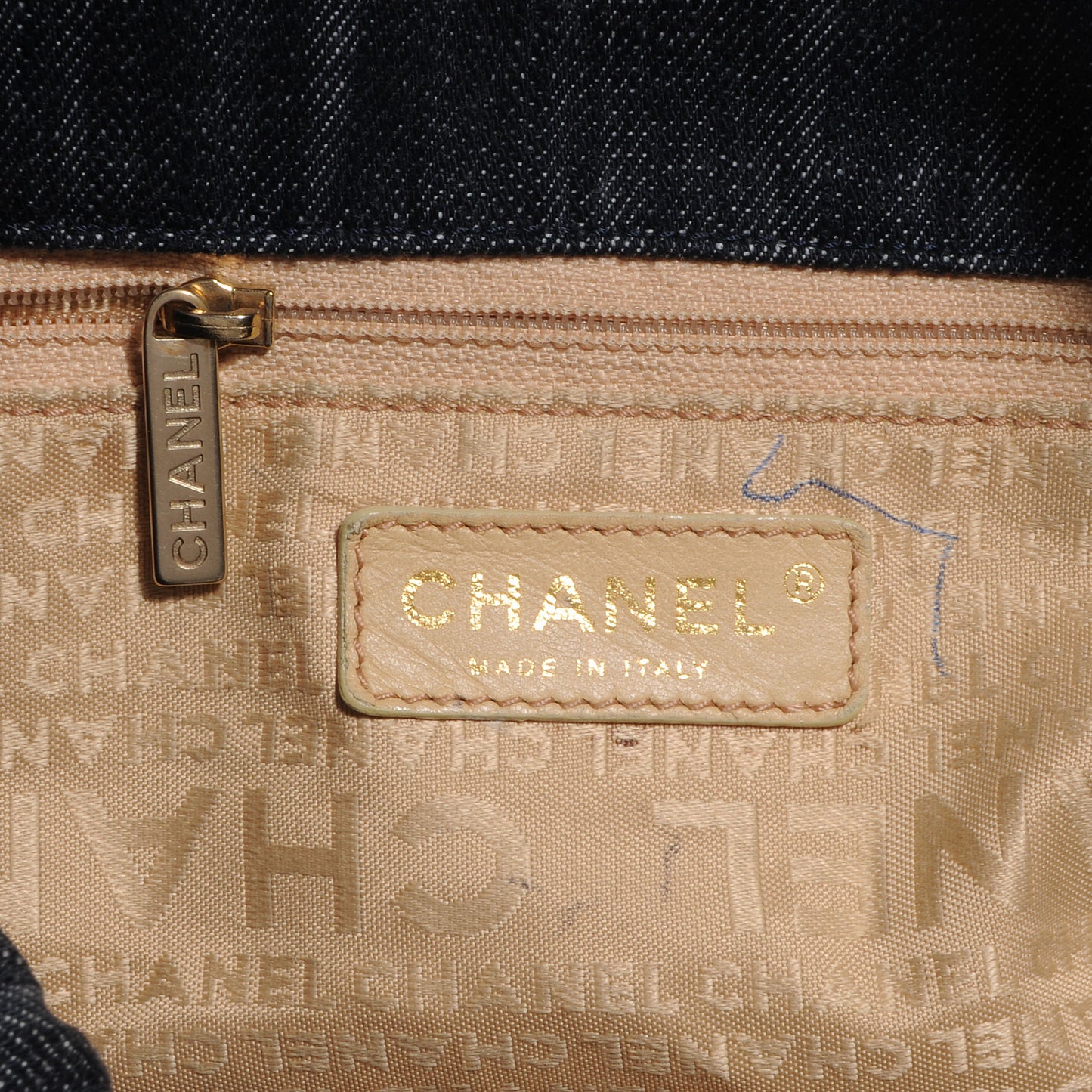 Denim Coco Cabas Tote