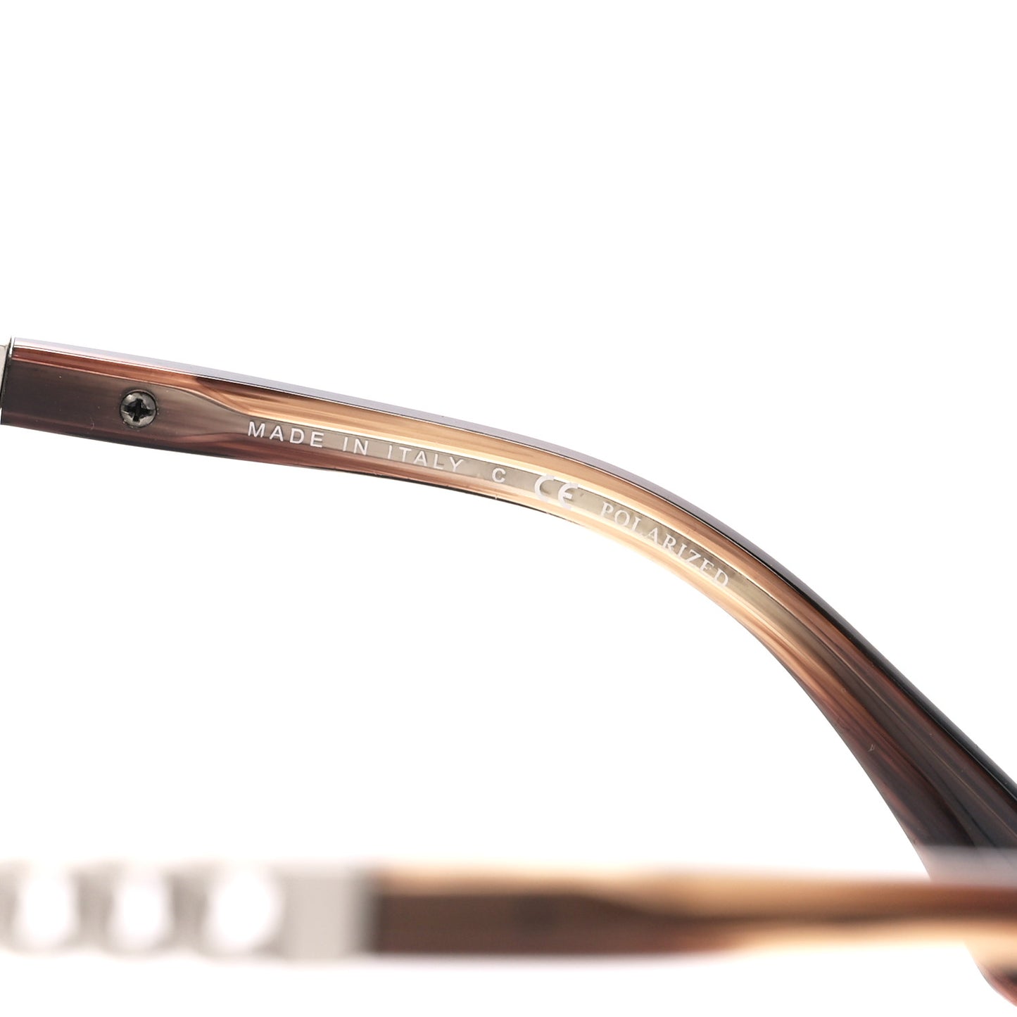 Chain Polarized Sunglasses 5352-A Brown
