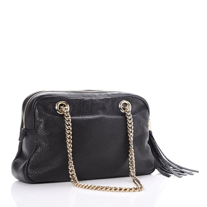 Gucci Pebbled Calfskin Small Soho Bowler Black 3 of 7