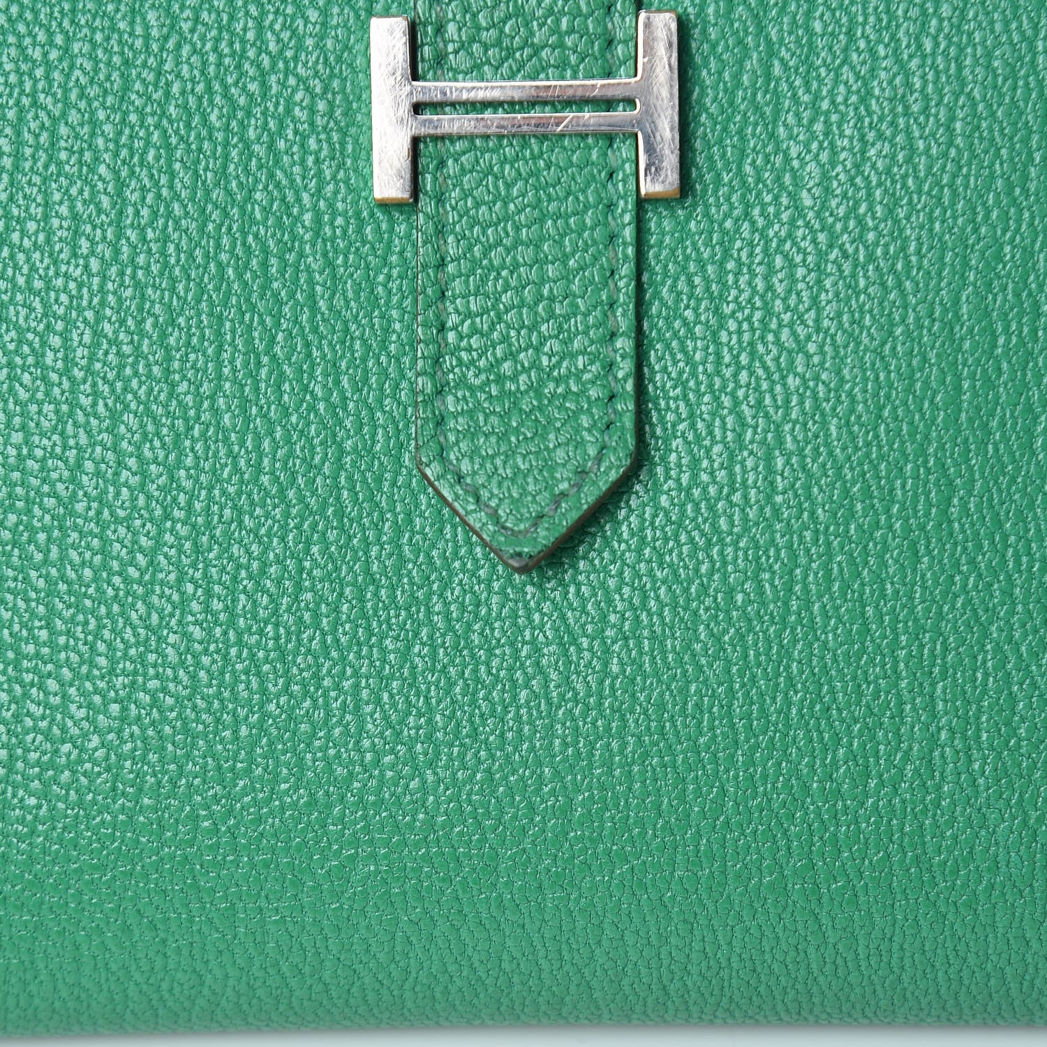Hermes Chevre Mysore Bearn Wallet Menthe 10 of 13