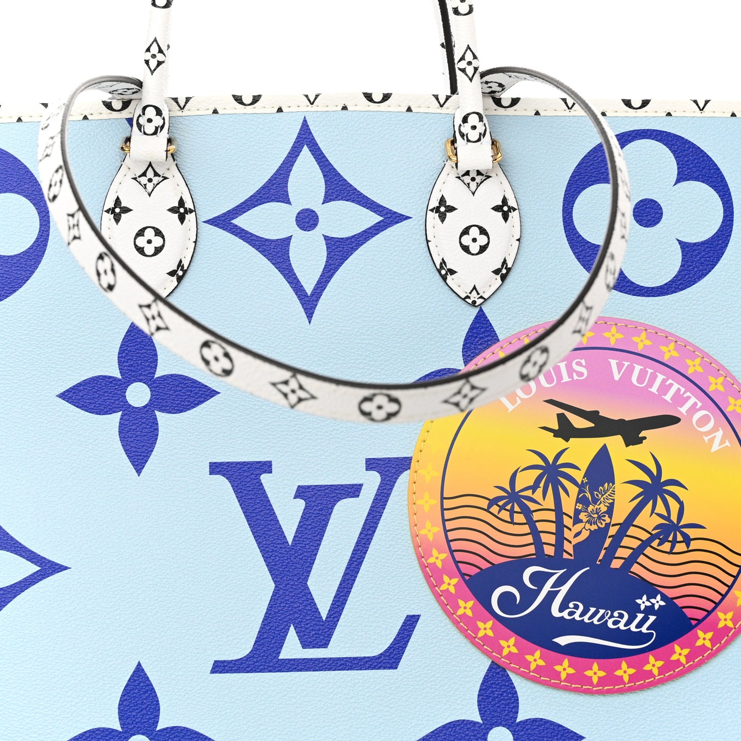 Monogram Giant Hawaii Onthego Blue