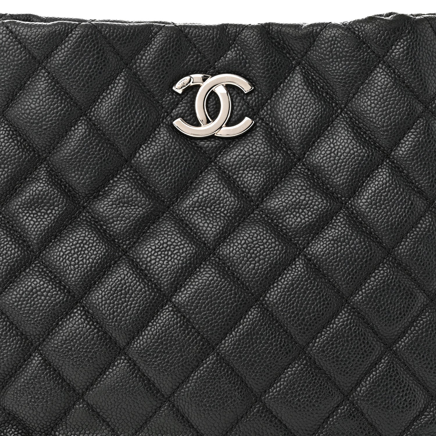 Chanel Caviar Quilted Easy Zip Tote Black 8 of 10