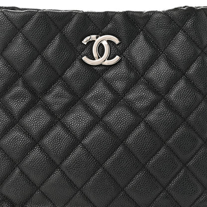 Chanel Caviar Quilted Easy Zip Tote Black 8 of 10