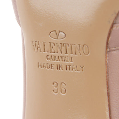 Valentino Garavani Patent Rockstud Ankle Strap 65mm Pumps 36 Poudre 6 of 7