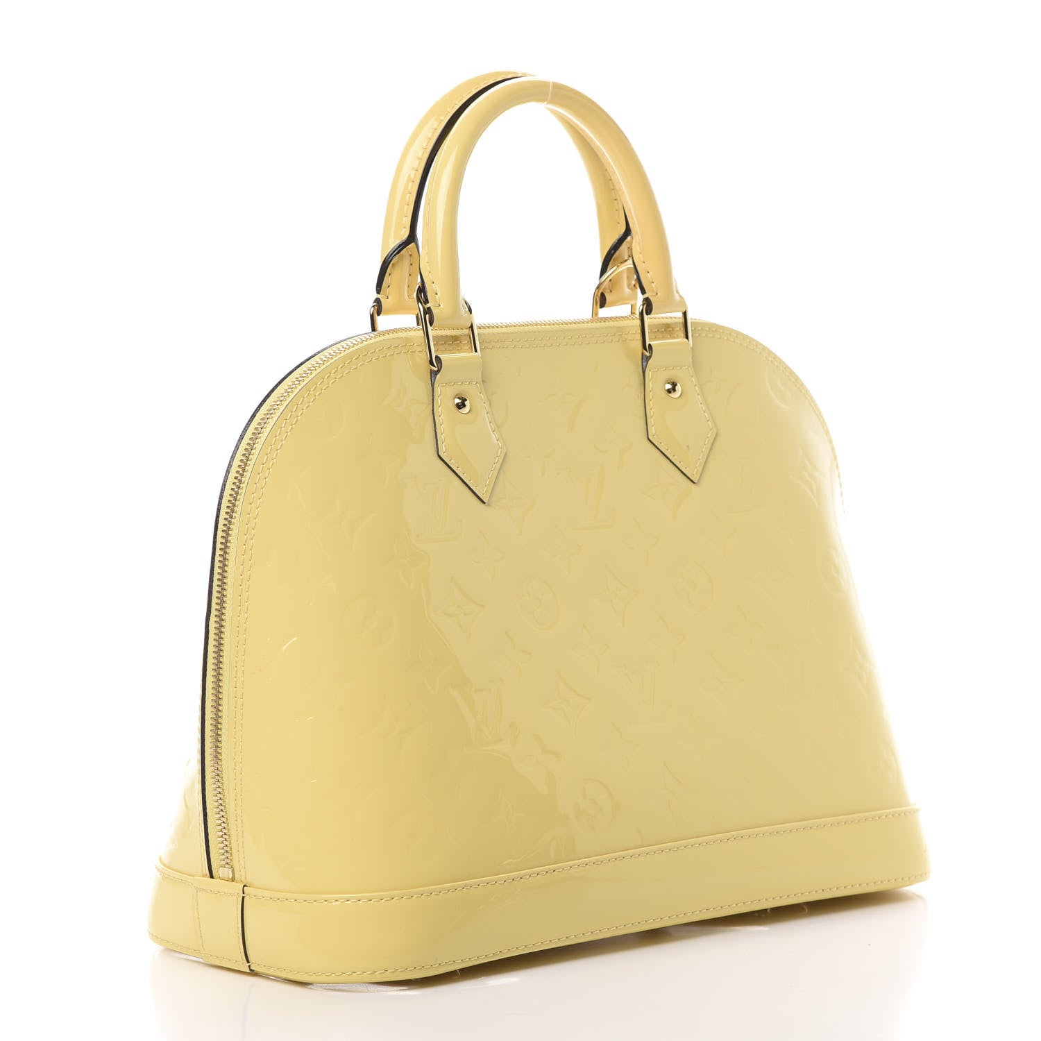 Louis Vuitton Vernis Alma PM Citrine 3 of 14