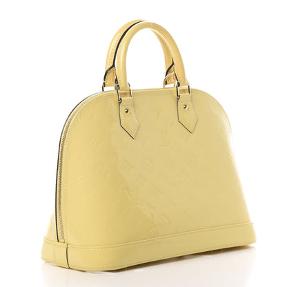 Louis Vuitton Vernis Alma PM Citrine 3 of 14