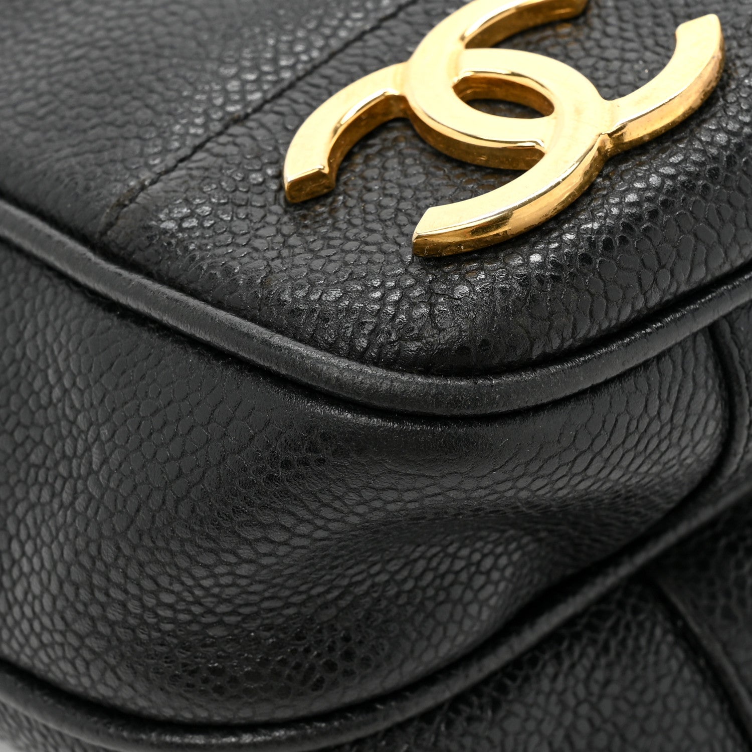 Chanel Caviar Shoulder Bag Black 11 of 16