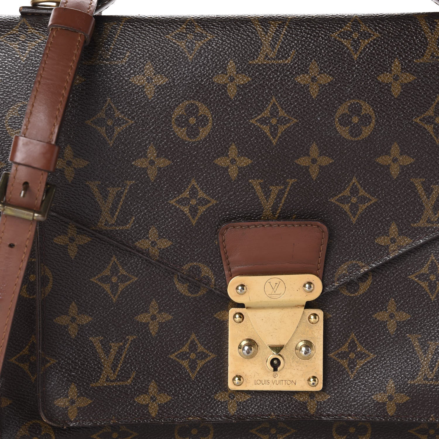 Louis Vuitton Monogram Monceau 28 16 of 16
