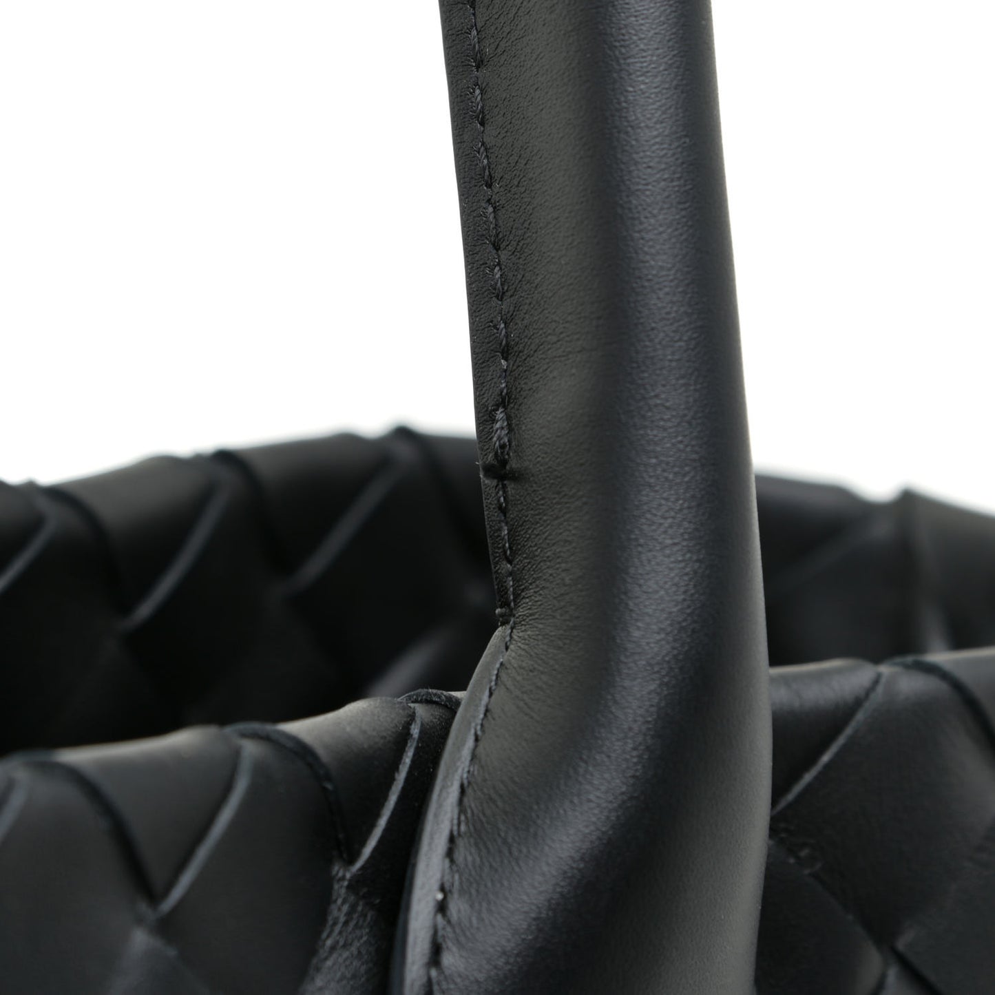 Nappa Intrecciato Tote Black