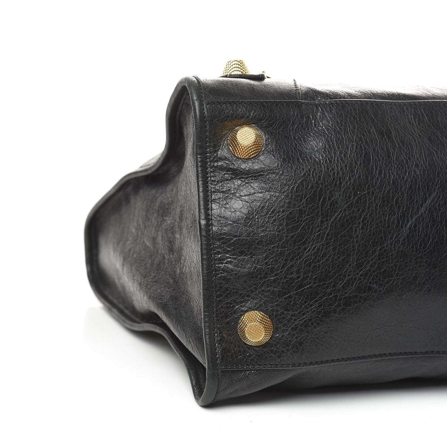 Agneau Giant 21 Gold Hardware Work Black