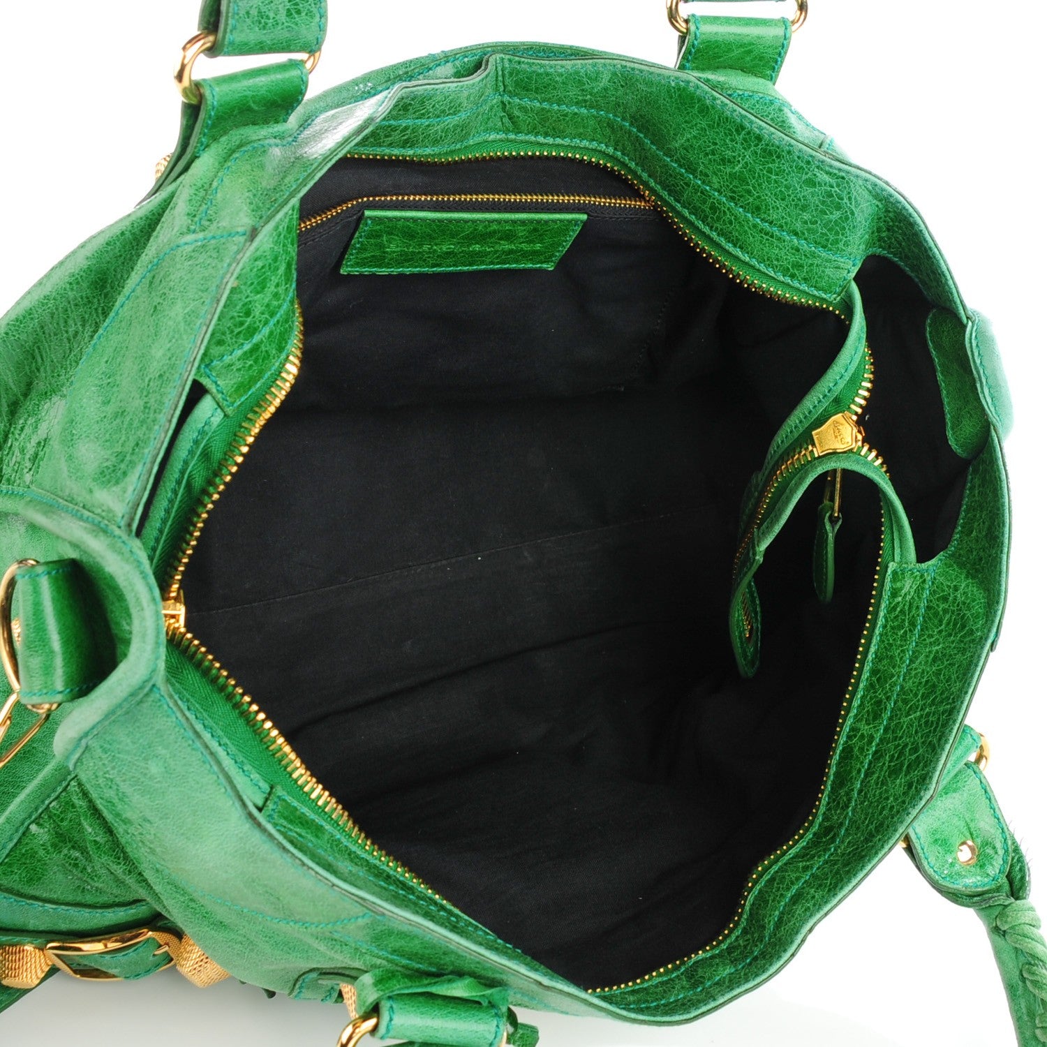 Balenciaga Chevre Giant 21 Gold Hardware Part Time Vert Gazon 6 of 8