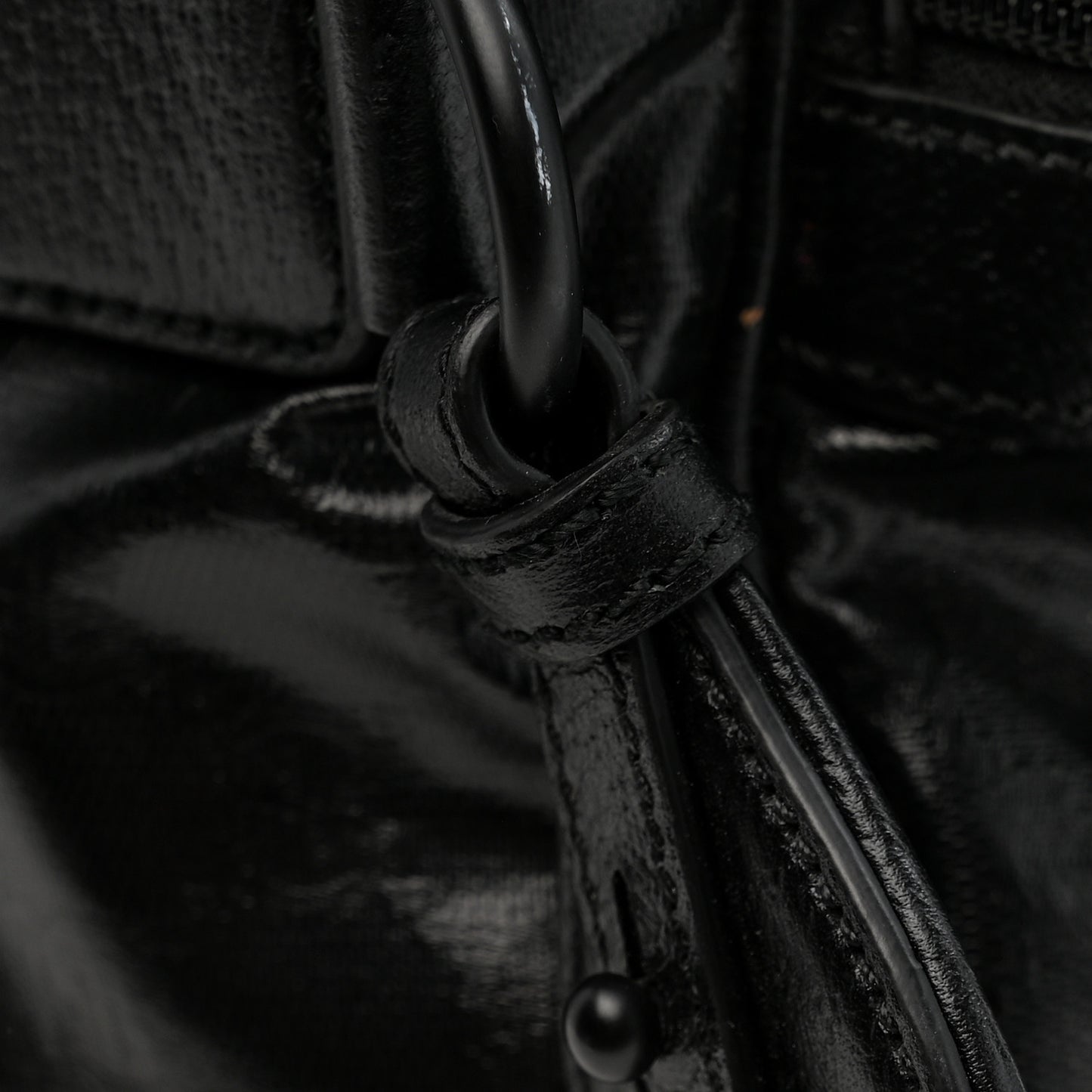 Crystal Monogram Web Large Duffle Bag Black