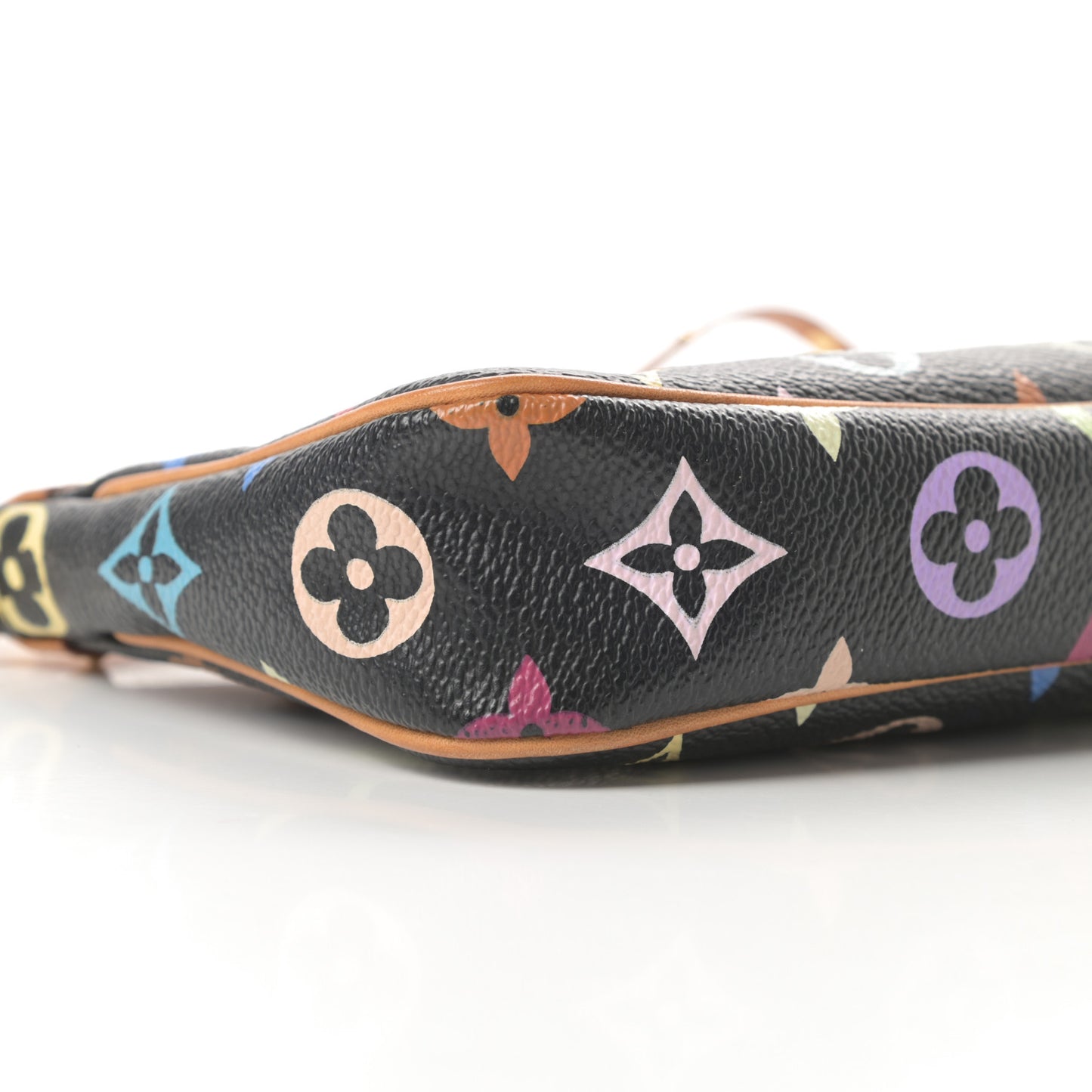 Monogram Multicolor Pochette Accessories Black