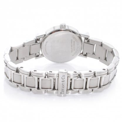 Tiffany Stainless Steel 25mm Atlas Quartz Watch Black 3 of 5