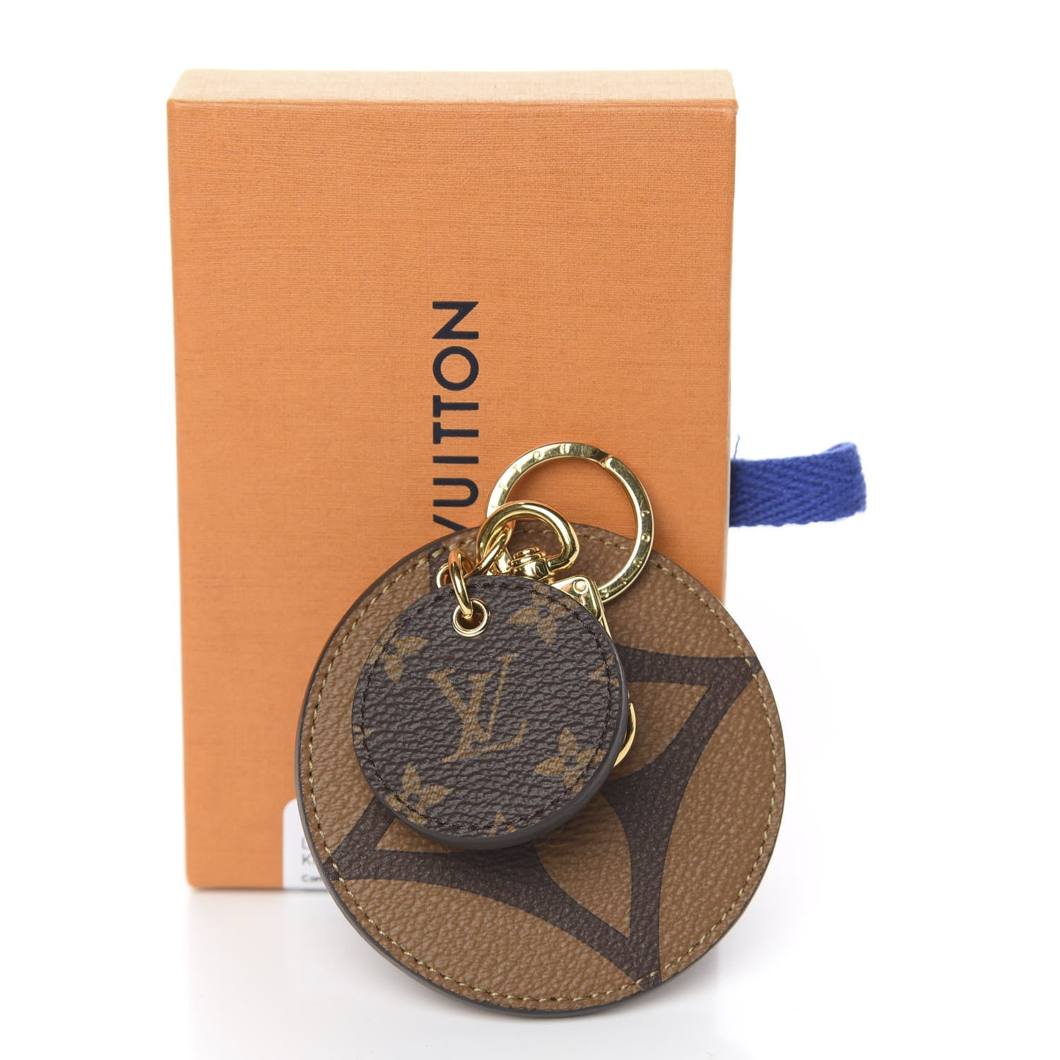 Louis Vuitton Monogram Reverse Key Holder Bag Charm 3 of 3