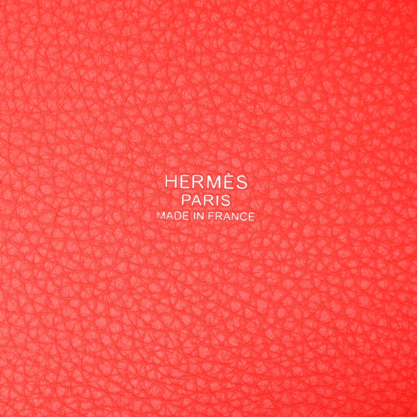 Taurillon Clemence Picotin Lock 18 PM Rose Texas