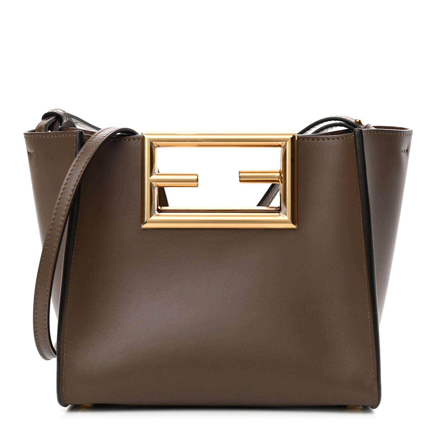 Fendi Vitello King Small Fendi Way Tote Maya 1 of 9