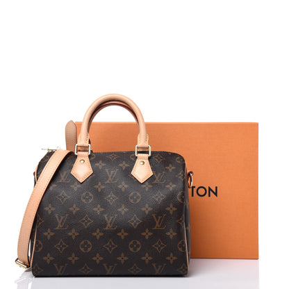 Louis Vuitton Monogram Speedy Bandouliere 25 23 of 23