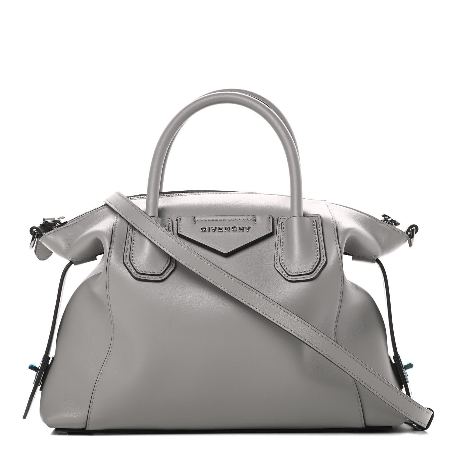 Givenchy Calfskin Small Soft Antigona Pearl Grey 1 of 9