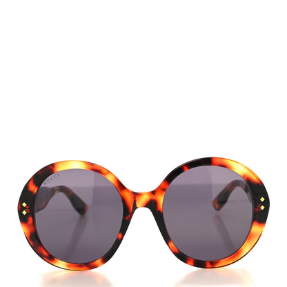 Gucci Acetate Round Sunglasses GG1081S Tortoise 2 of 7