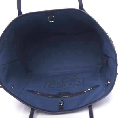 Louis Vuitton Monogram Escale Neverfull MM Blue 5 of 12