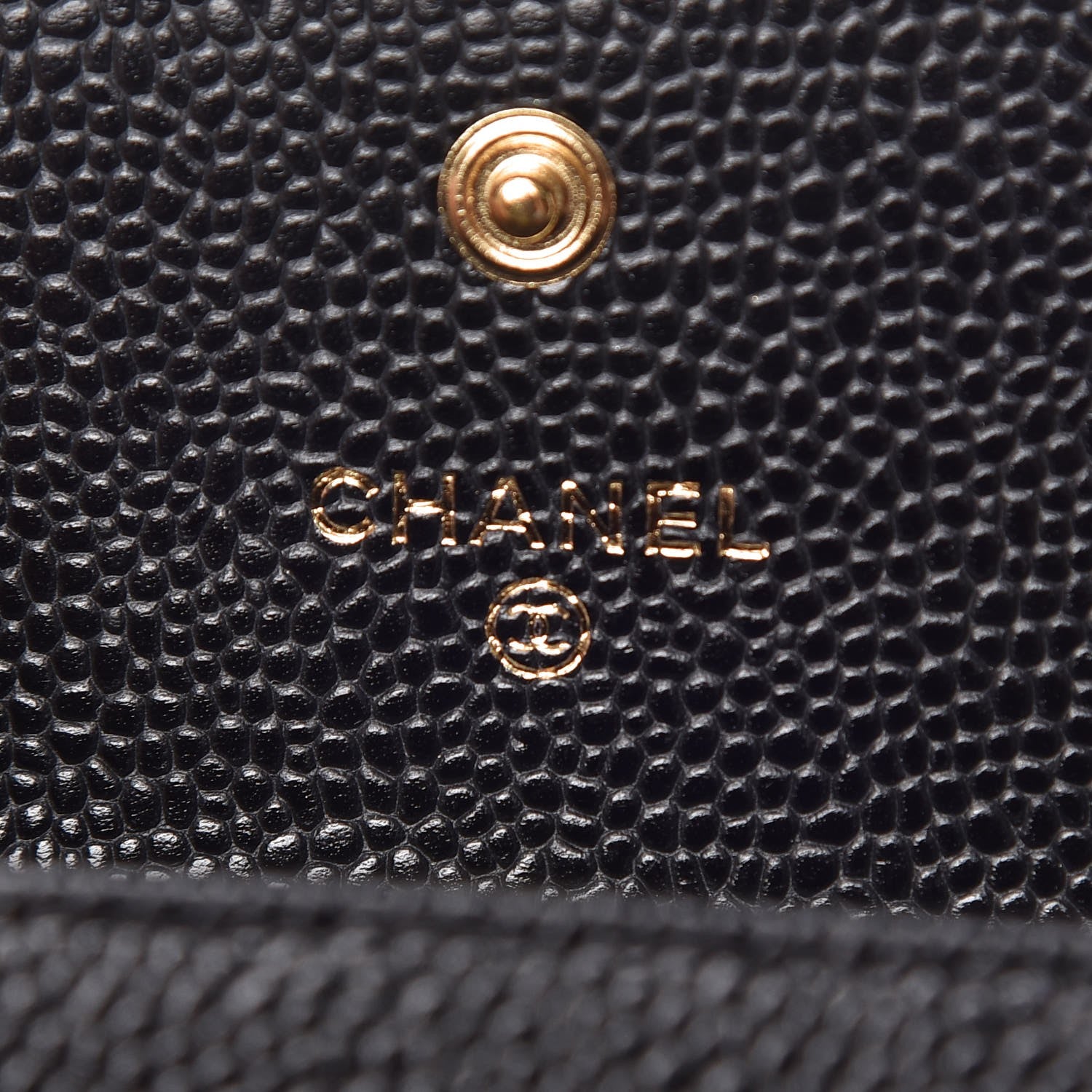 Chanel Caviar Quilted Flap Card Holder Black 7 of 9