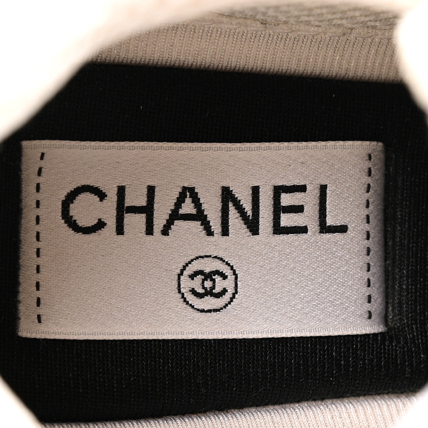 Chanel Fabric Laminated Calfskin Stretch CC Womens Sneakers 36