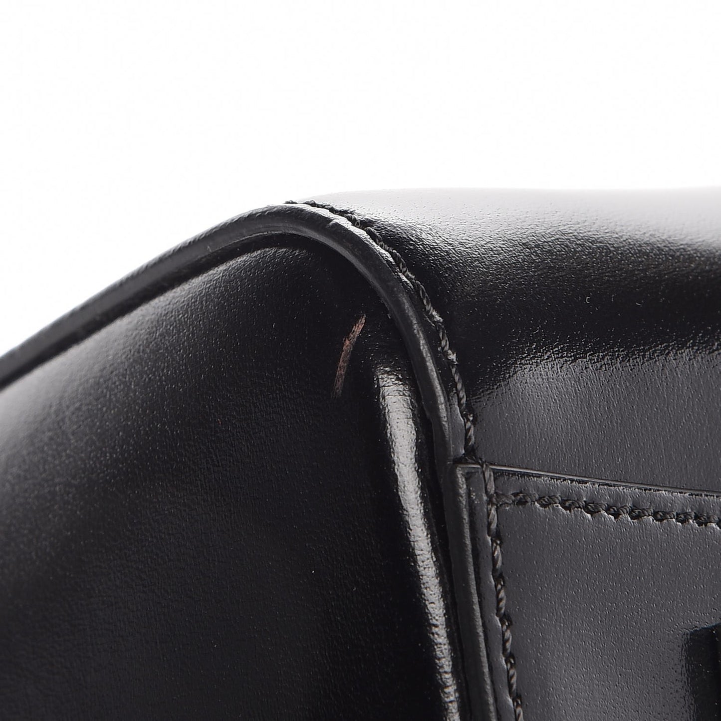 Shiny Lord Calfskin Medium Antigona Black