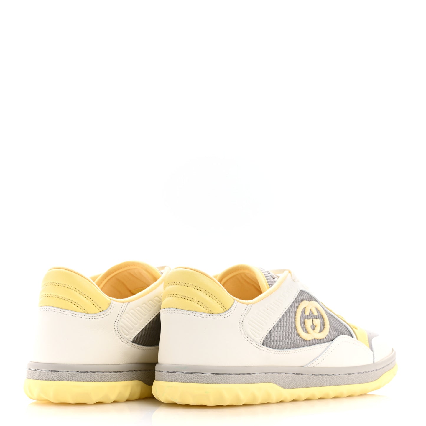 Dali Soft Calfskin Womens Mac80 Sneakers 38 Off White Grey Sky Yellow