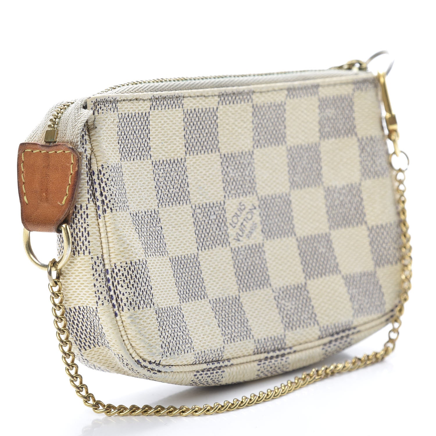Louis Vuitton Damier Azur Mini Pochette Accessories 3 of 13