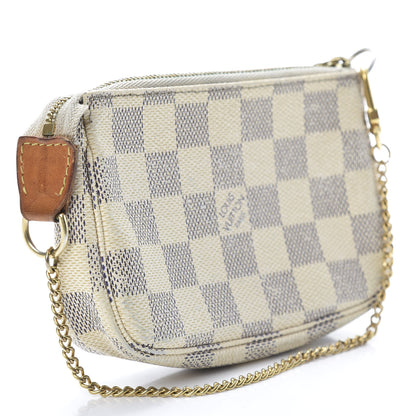 Louis Vuitton Damier Azur Mini Pochette Accessories 3 of 13