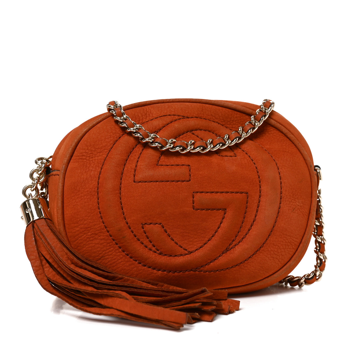 Vitello Range Mini Soho Chain Bag Old Whisky