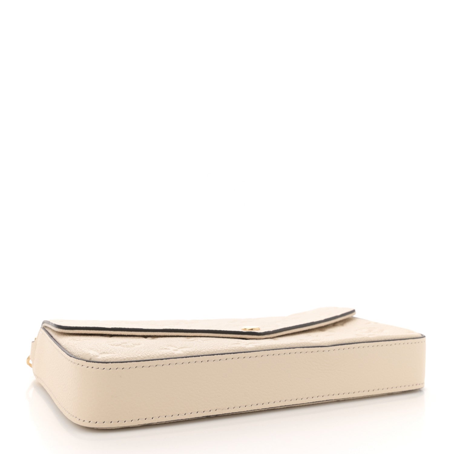 Louis Vuitton Empreinte Pochette Felicie Chain Wallet Cream 5 of 11