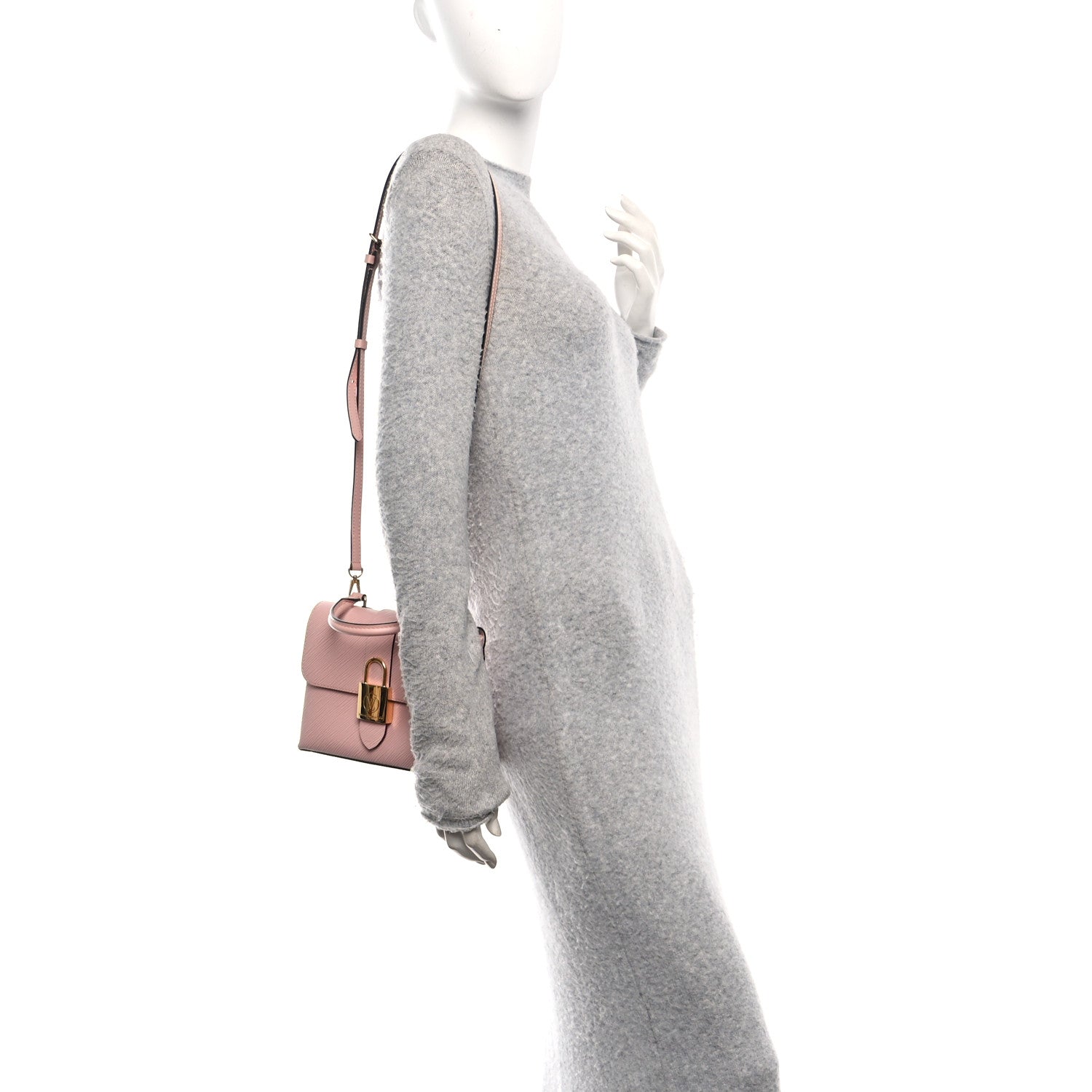 Louis Vuitton Epi Locky BB Rose Ballerine 2 of 13