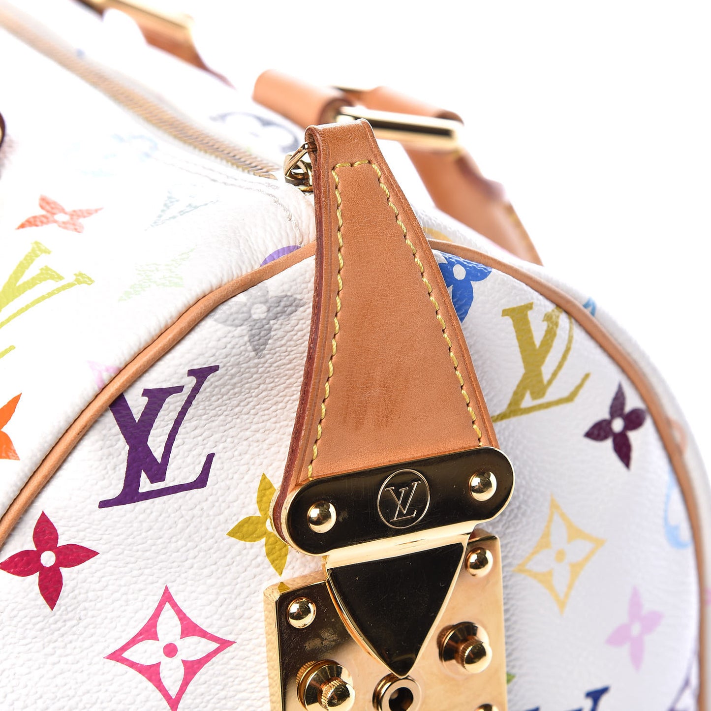 Monogram Multicolor Speedy 30 White