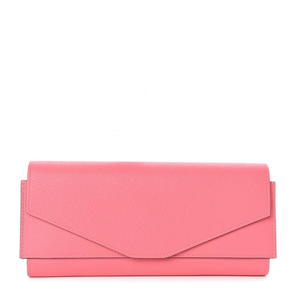 Hermes Evercolor Passant Long Wallet Rose Azalee 1 of 8