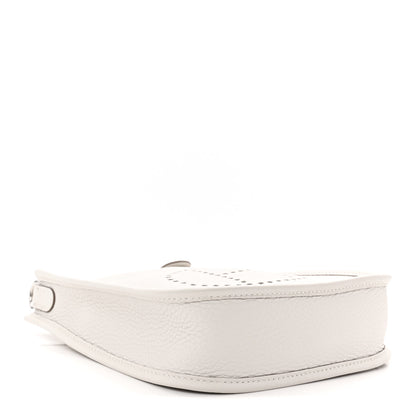 Hermes Taurillon Clemence Evelyne TPM Gris Pale 4 of 10