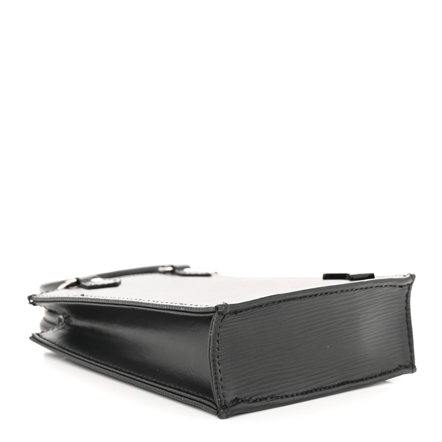 Epi Jacquard Petit Sac Plat Black