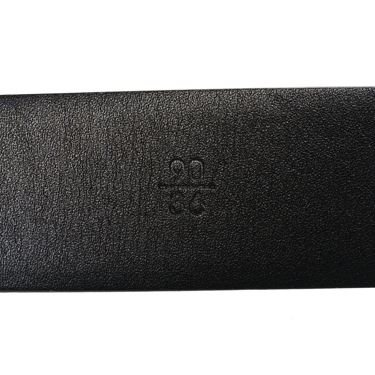 Lambskin Pearl Crystal CC Belt 90 36 Black