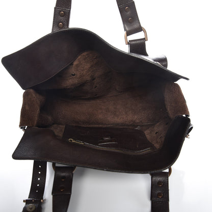 Mulberry Calfskin Roxanne Satchel Chocolate 5 of 9