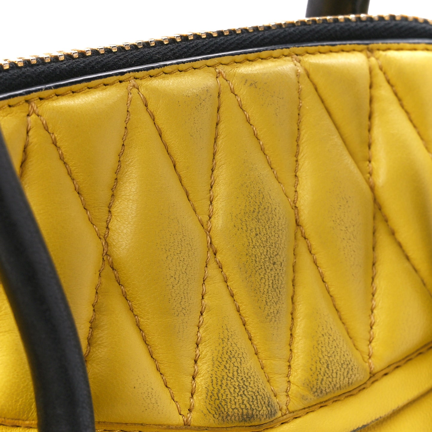 Nappa Matelasse Biker Satchel Sole Viola