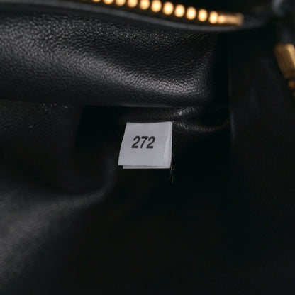 Prada Soft Calfskin Medium Aimee Shoulder Bag Black 7 of 10